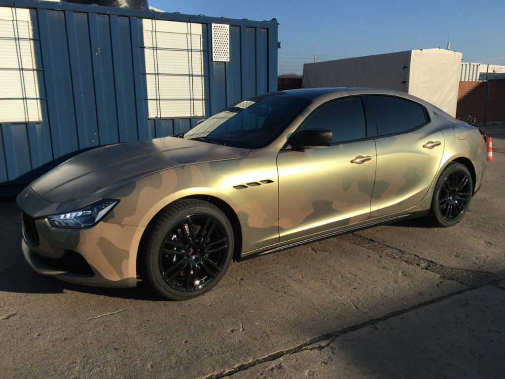 Maserati Autofolierung Mainz