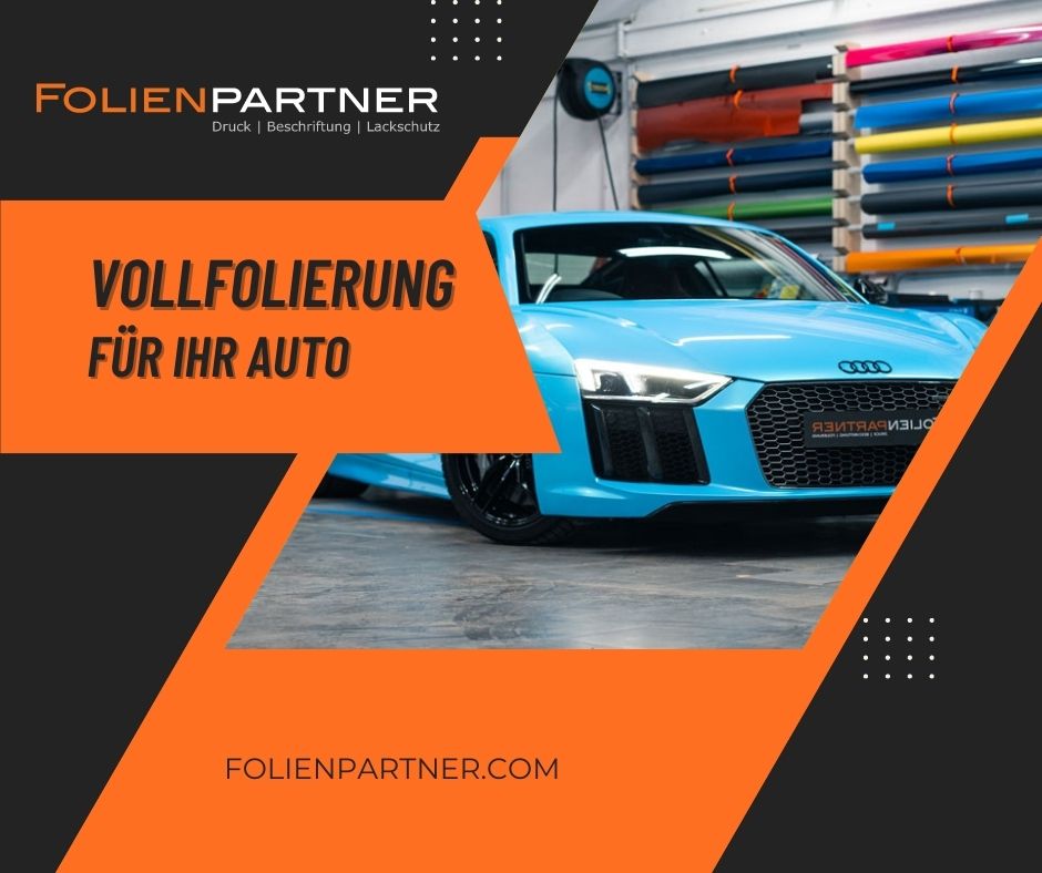 Vollfolierung eines Autos Vollfolierung eines Autos